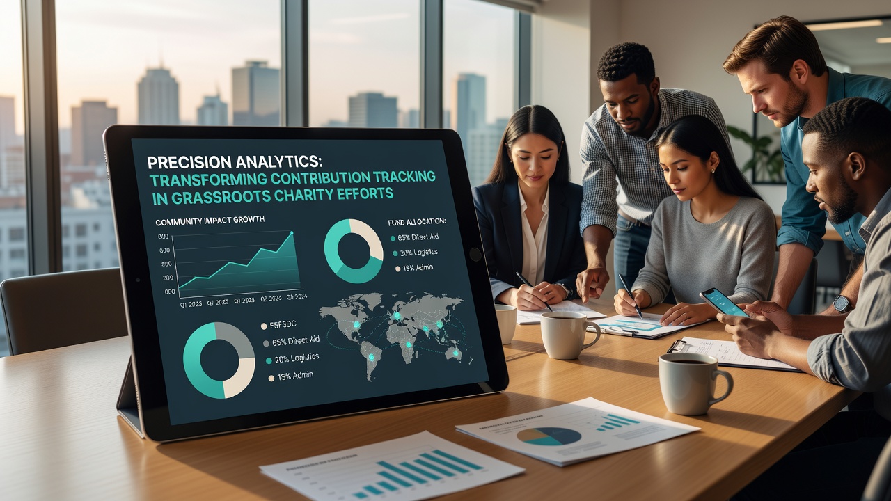 Precision Analytics Transforming Contribution Tracking in Grassroots Charity Efforts